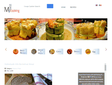 Tablet Screenshot of mybestcooking.com